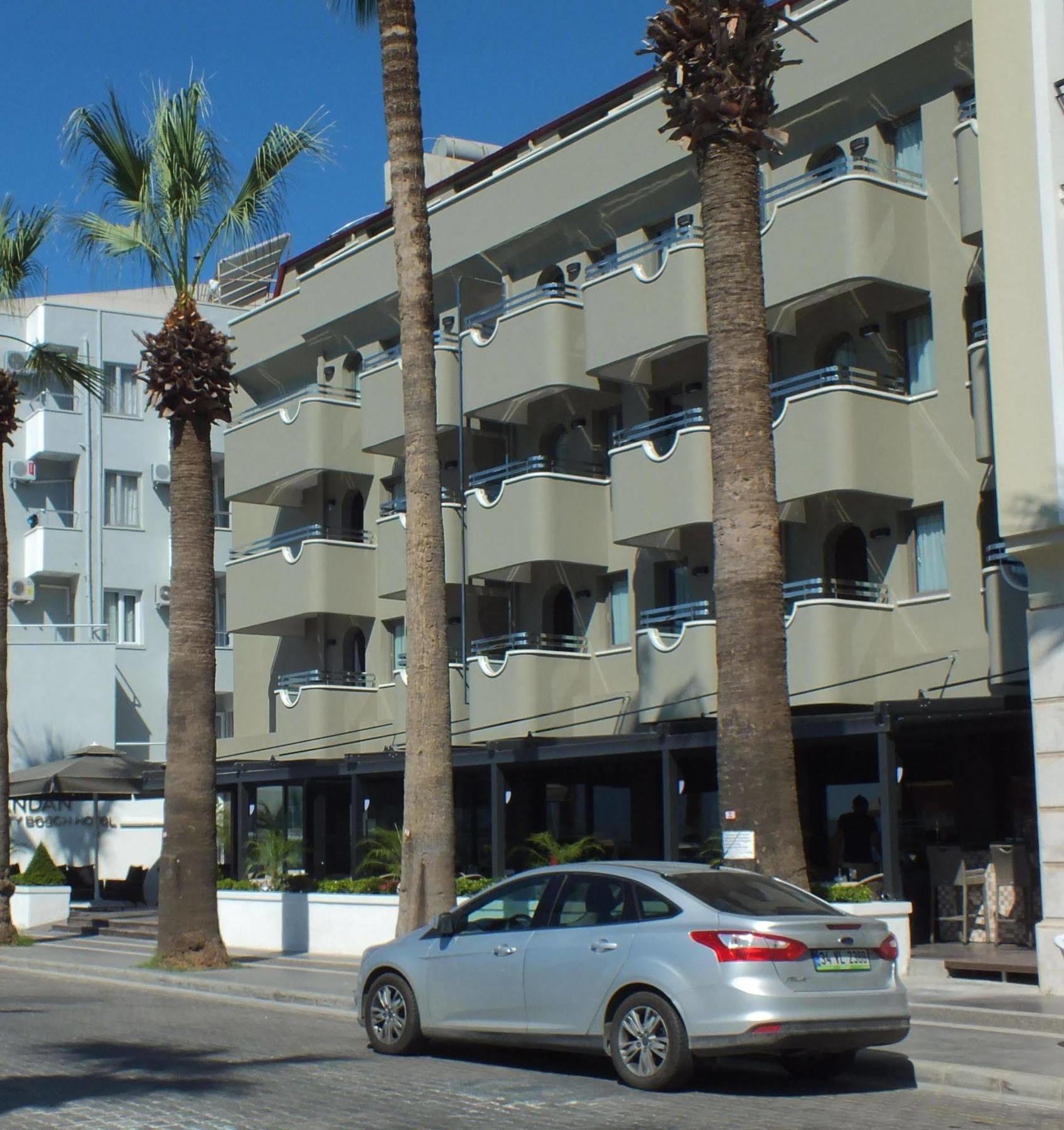 מרמריס Candan Beach Hotel מראה חיצוני תמונה